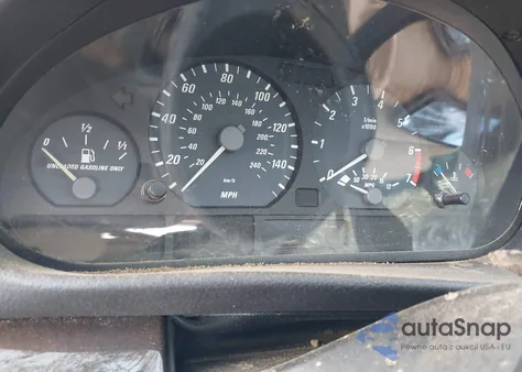 2002 BMW 325Ci из США, поврежденный, VIN WBABN33402JW52685